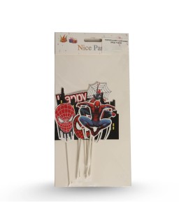 TOPPER HAPPY CARTONNE 8PCS...