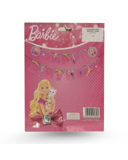 GUIRLANDE HAPPY BIRTHDAY THEME BARBIE