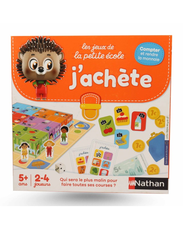 JEUX DE LA PETITE ECOLE J'ACHETE