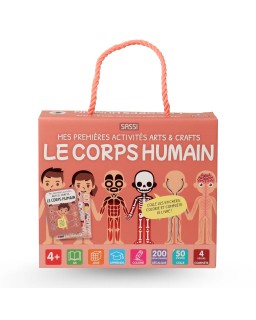 COFFRET AUTOCOLLANT LE CORPS HUMAIN SASSI