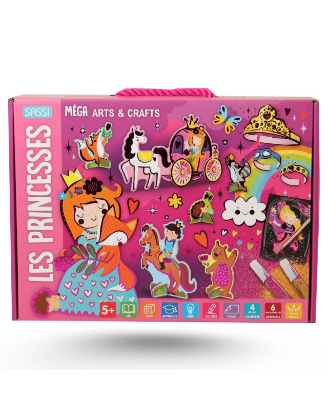 MEGA ARTS ET CRAFTS : LES PRINCESSES SASSI
