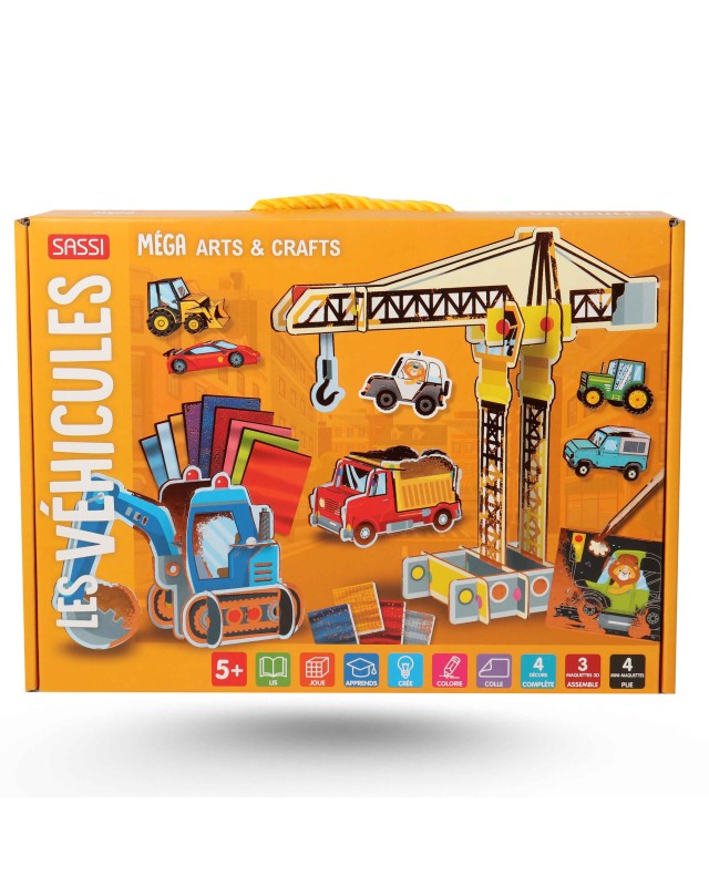 MEGA ARTS ET CRAFTS : LES VEHICULES SASSI