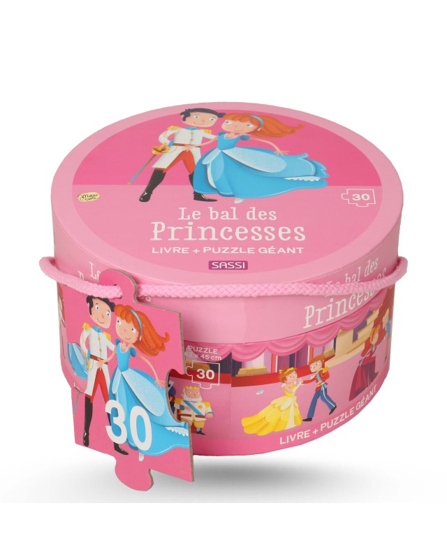 PUZZLE ROND PRINCESSE SASSI