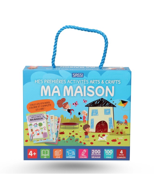 COFFRET AUTOCOLLANT MA MAISON SASSI