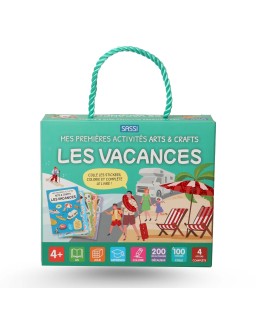 COFFRET AUTOCOLLANT LES VACANCES SASSI