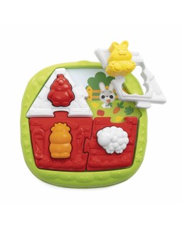 PUZZLE  2EN1 FARM AND HOUSE CHICCO