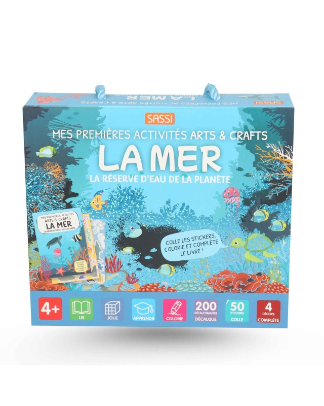 COFFRET AUTOCOLLANT LA MER SASSI