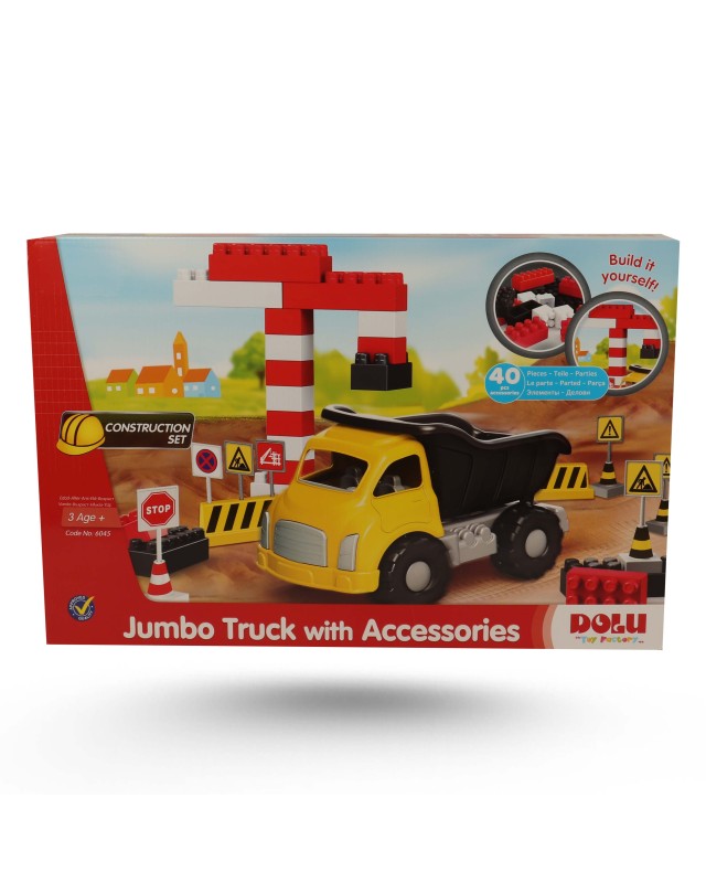 JEU TRUCK AVEC LEGO 40PCS DOLU