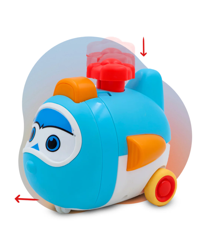 MINI AVION CUTE + BOUTON