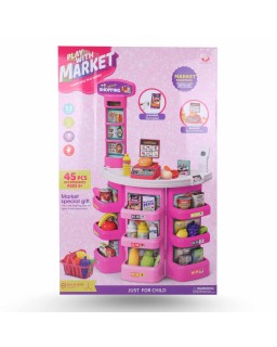 COFFRET SHOOPING MARKET STORE 45PCS