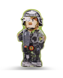 BLISTER ACC POLICE SWAT 5PCS