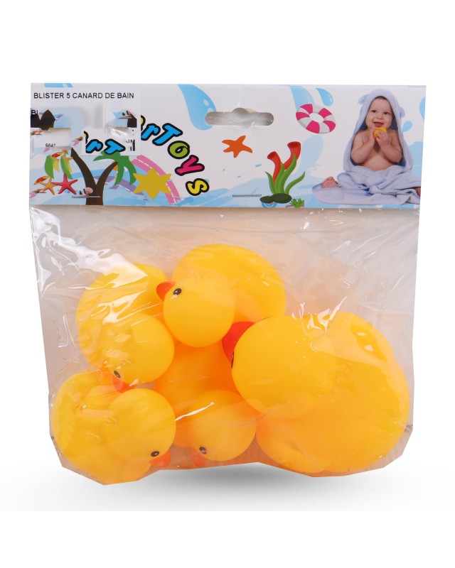 BLISTER 6 CANARD DE BAIN
