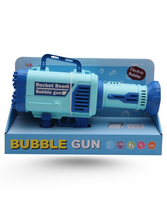 PISTOLET BUBBLE GUN GEANT