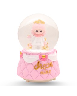 BOULE DE NEIGE GM - PRINCESS ROSE
