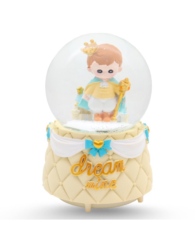 BOULE DE NEIGE MM - PRINCE JAUNE