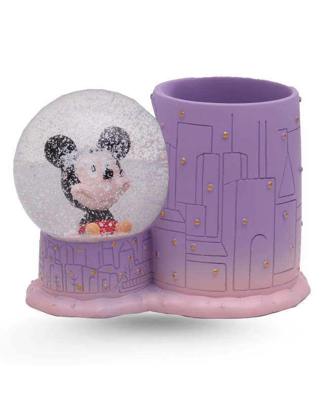 BOULE DE NEIGE + PORTE STYLO - MICKEY