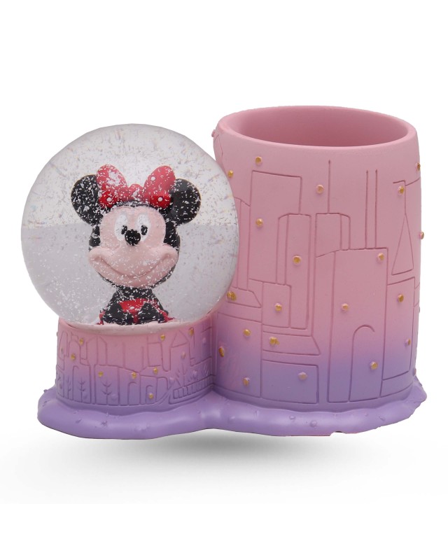 BOULE DE NEIGE + PORTE STYLO - MINNIE