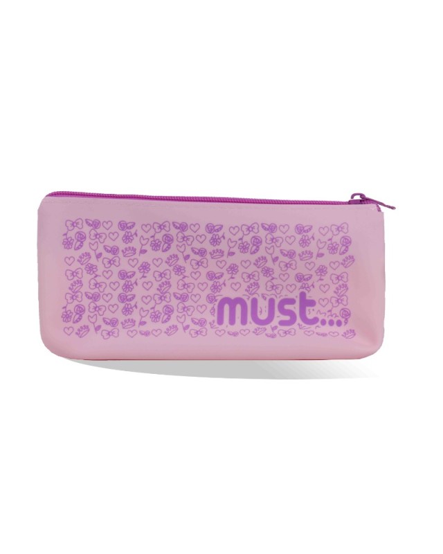 TROUSSE PLAT SILICONE MUST PASTEL MOTIF