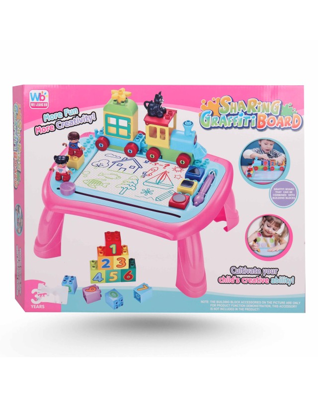 TABLE DE JEU SHARING GRAFFITI BOARD