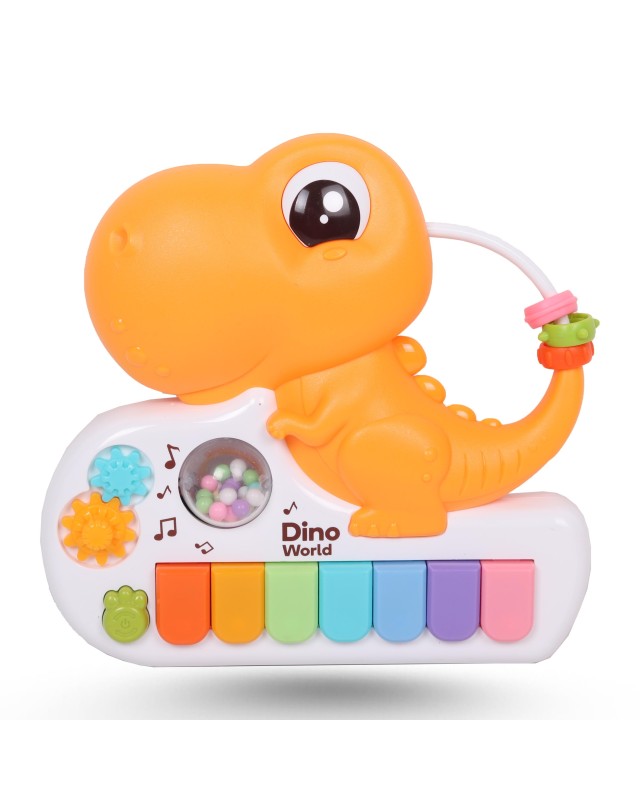 PIANO MUSICAL ANIMAUX MOTIF DINO