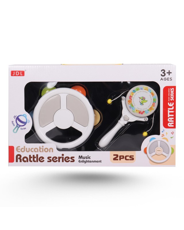 JEU BEBE RATTLE SERIE 2PCS