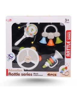 JEU BEBE RATTLE SERIE 4PCS