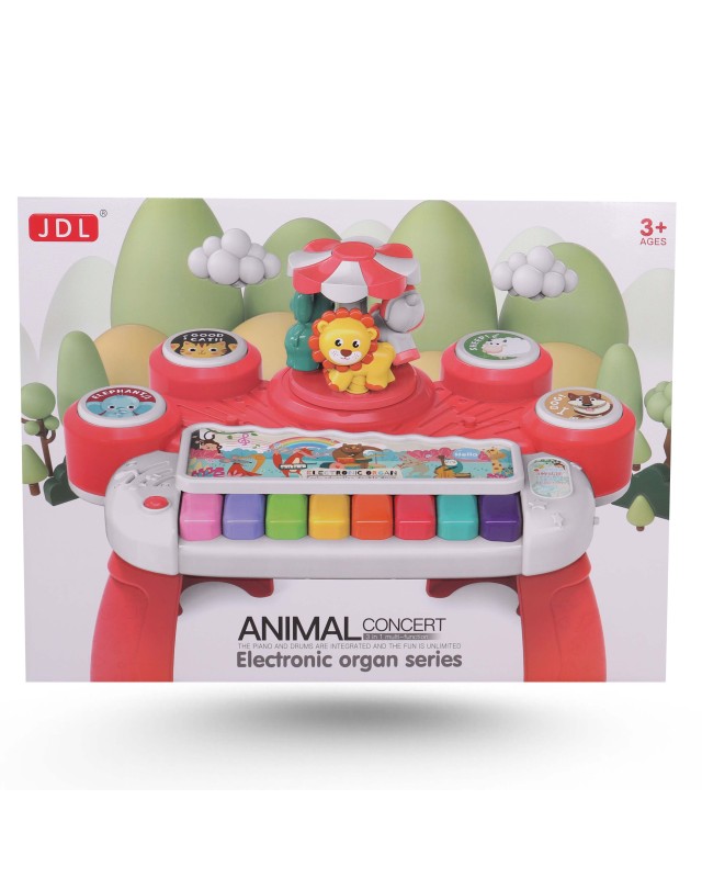PIANO ELECTRONIC ANIMAL 3IN1