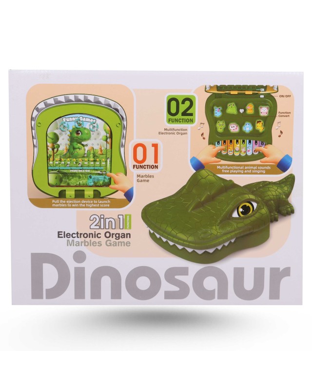 JEU PIANO ELECTRIC CROCODILE 2IN1
