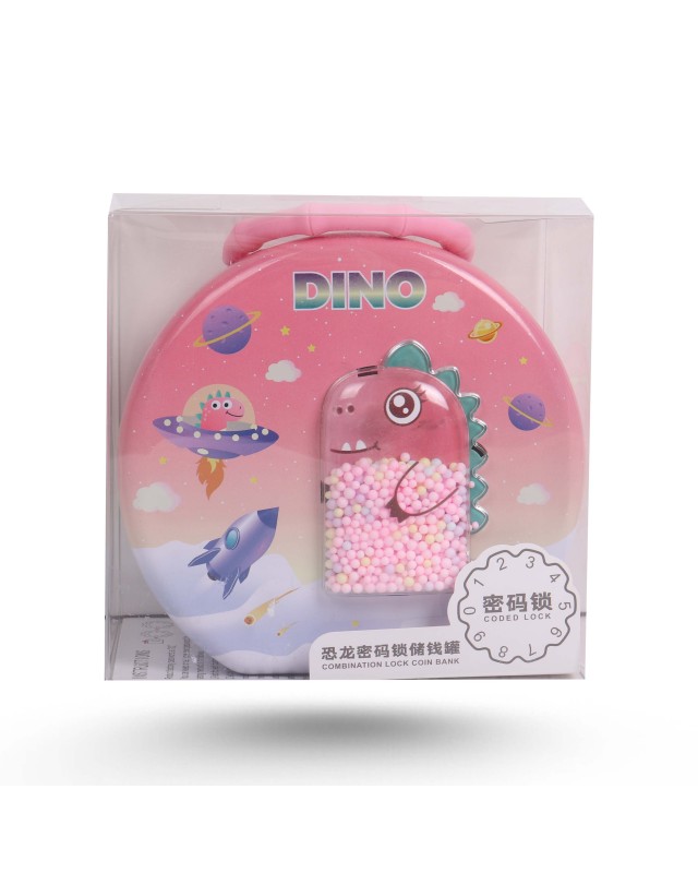 TIRELIRE ROND - DINO