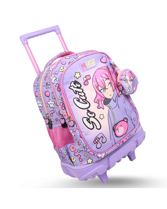 SAC A DOS TROLLEY MUST TEAM - SO CUTE