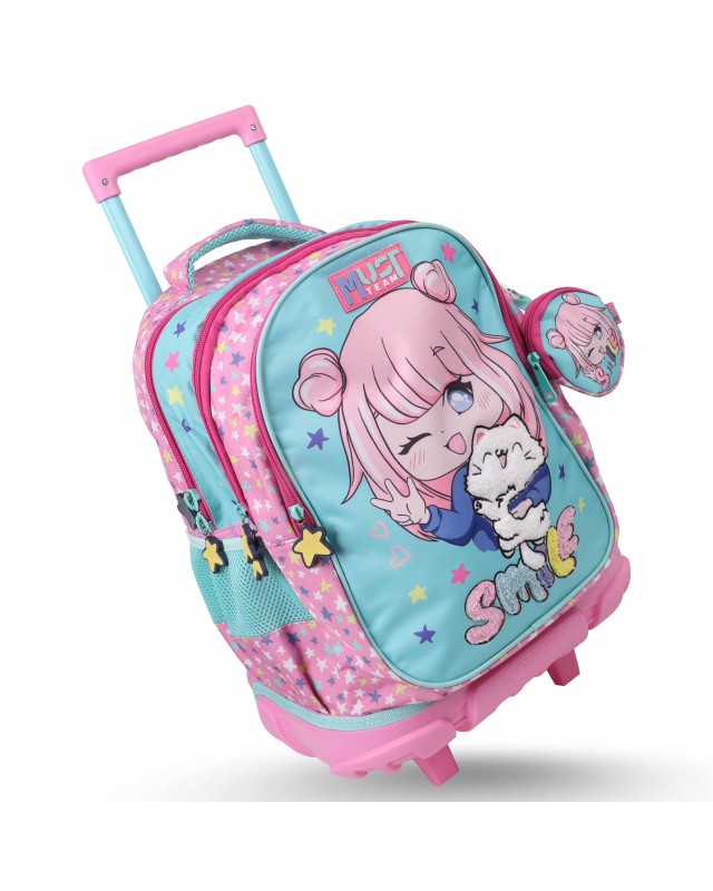 SAC A DOS TROLLEY MUST TEAM - SMILE