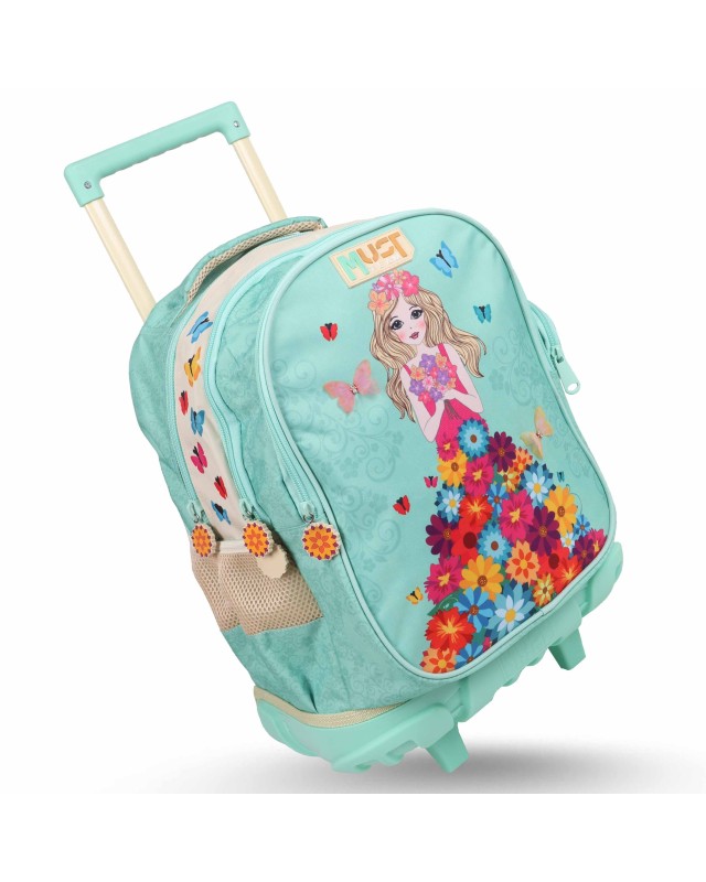 SAC A DOS TROLLEY MUST TEAM - FLOWER DRESS