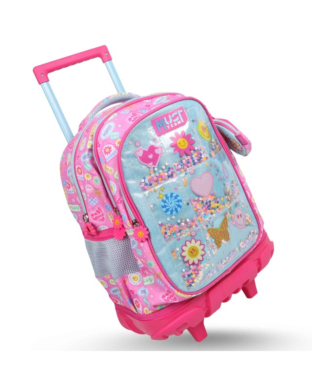 SAC A DOS TROLLEY MUST TEAM - GOOD VIBES