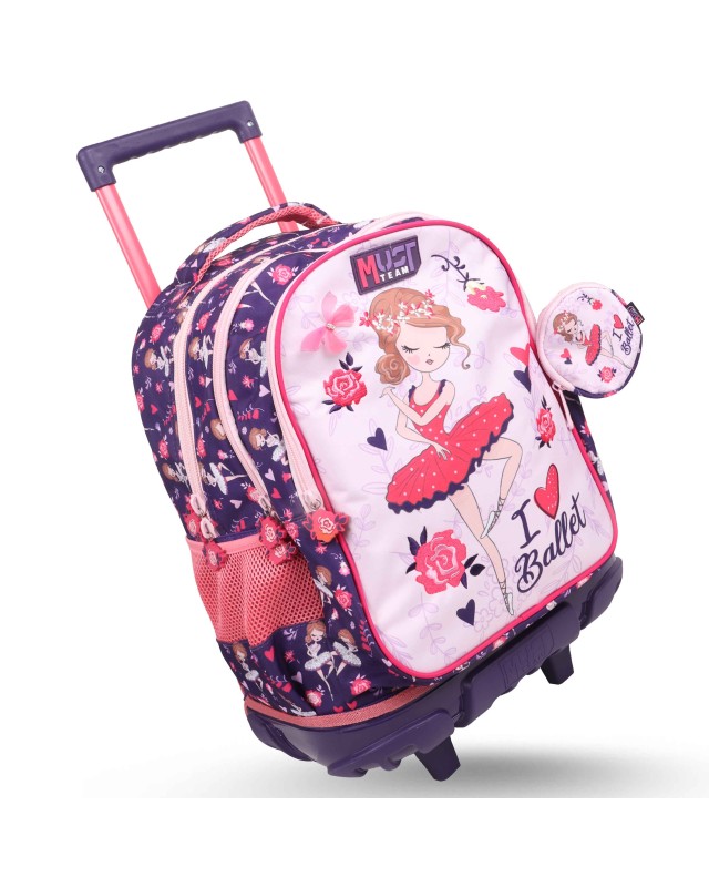 SAC A DOS TROLLEY MUST TEAM - I ♥ BALLET