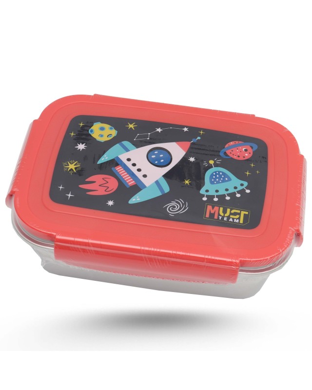 BOITE DINNER 900ML METAL MUST TEAM - MOTIF BOY