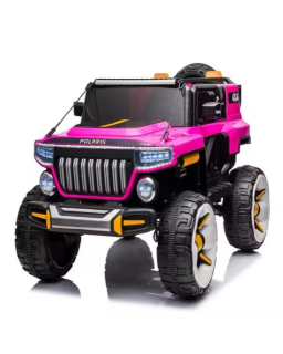 VOITURE BATERIE POLRRIS ROSE