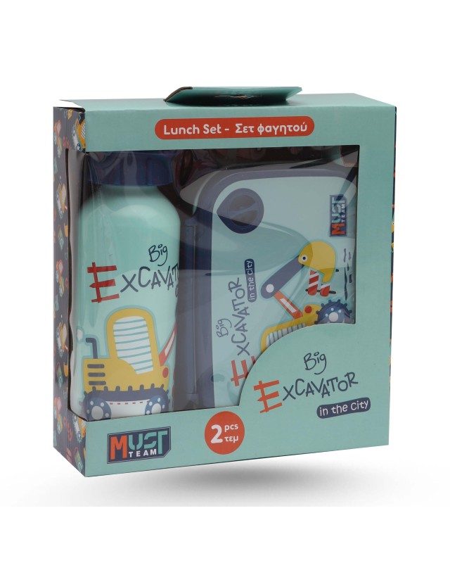 COFFRET DINNER MUST TEAM - BIG EXCAVATOR