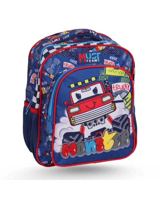 SAC A DOS ENFANT MUST TEAM - MONSTER TRUCK