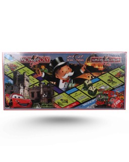 MONOPOLY GEANT BILINGUE + 2 JEUX - AR/FR