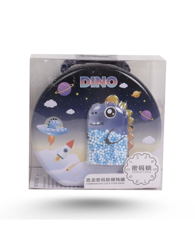 TIRELIRE ROND - DINO