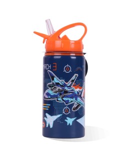 BOUTEILLE D'EAU 500ML METAL MOTIF MUST