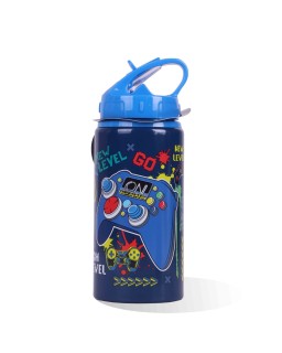 BOUTEILLE D'EAU 500ML METAL MOTIF MUST