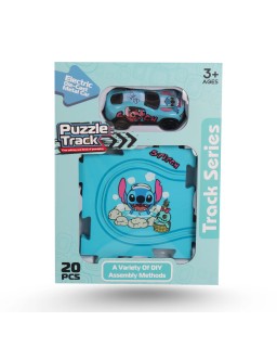 PUZZLE TRACK 20 PIÈCES - STITCH
