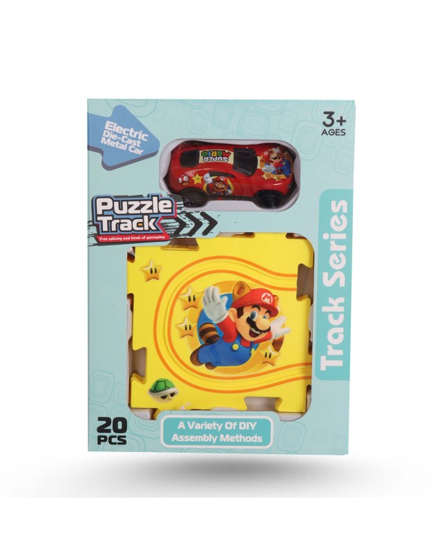 PUZZLE TRACK 20 PIÈCES - SUPER MARIO
