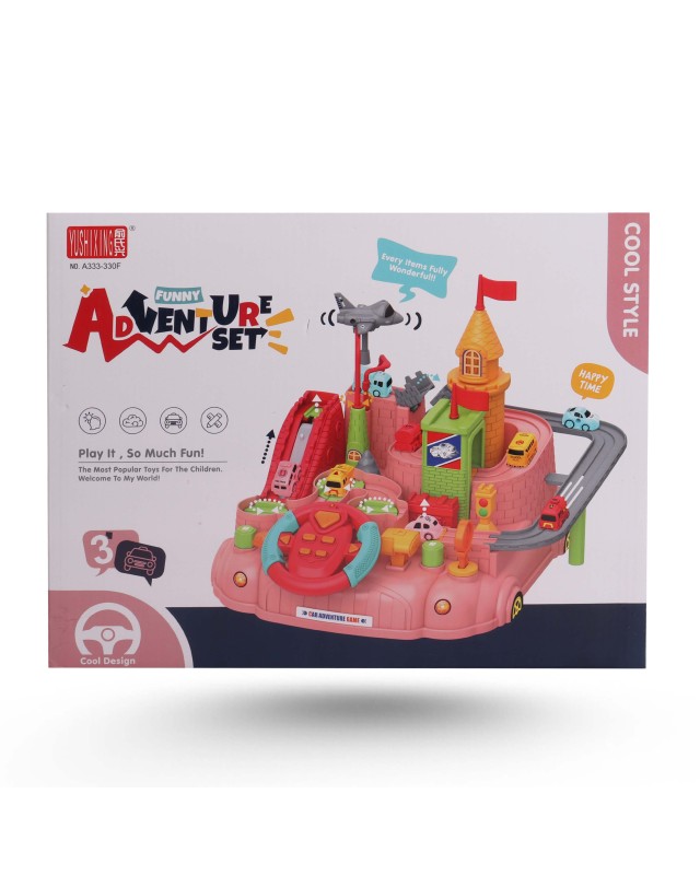 CIRCUIT VOITURE AVEC VOLANT