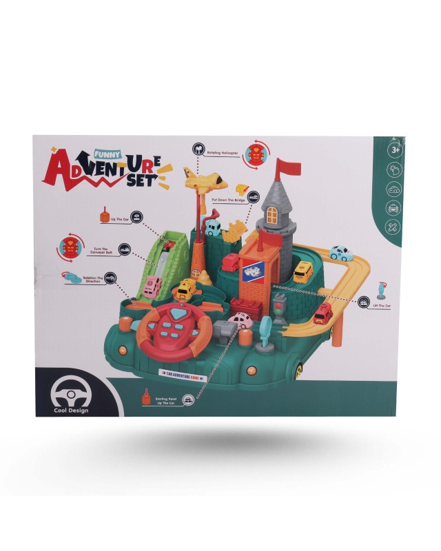 CIRCUIT VOITURE AVEC VOLANT