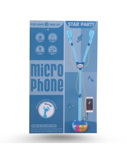 MICROPHONE DOUBLE SINGER