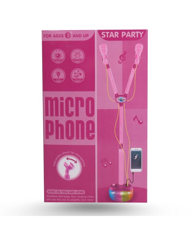 MICROPHONE DOUBLE SINGER