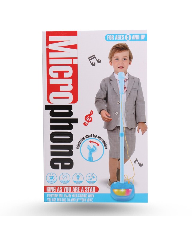 MICROPHONE MUSICAL LUMINEUX