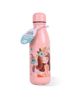 BOUTEILLE D'EAU 550ML METAL MOTIF MUST